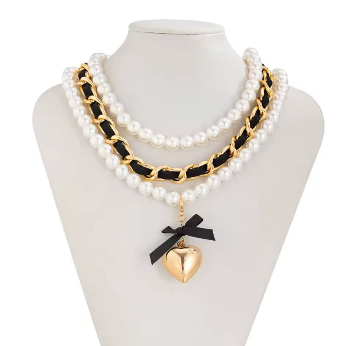 3 IN 1 DETACHABLE LADIES NECKLACE