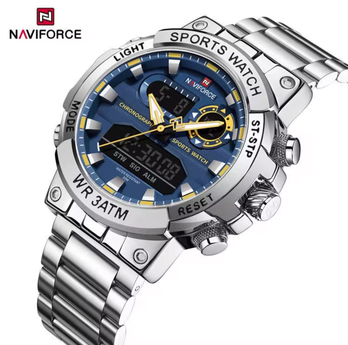 NAVIFORCE NF9237 Dual Time Watch